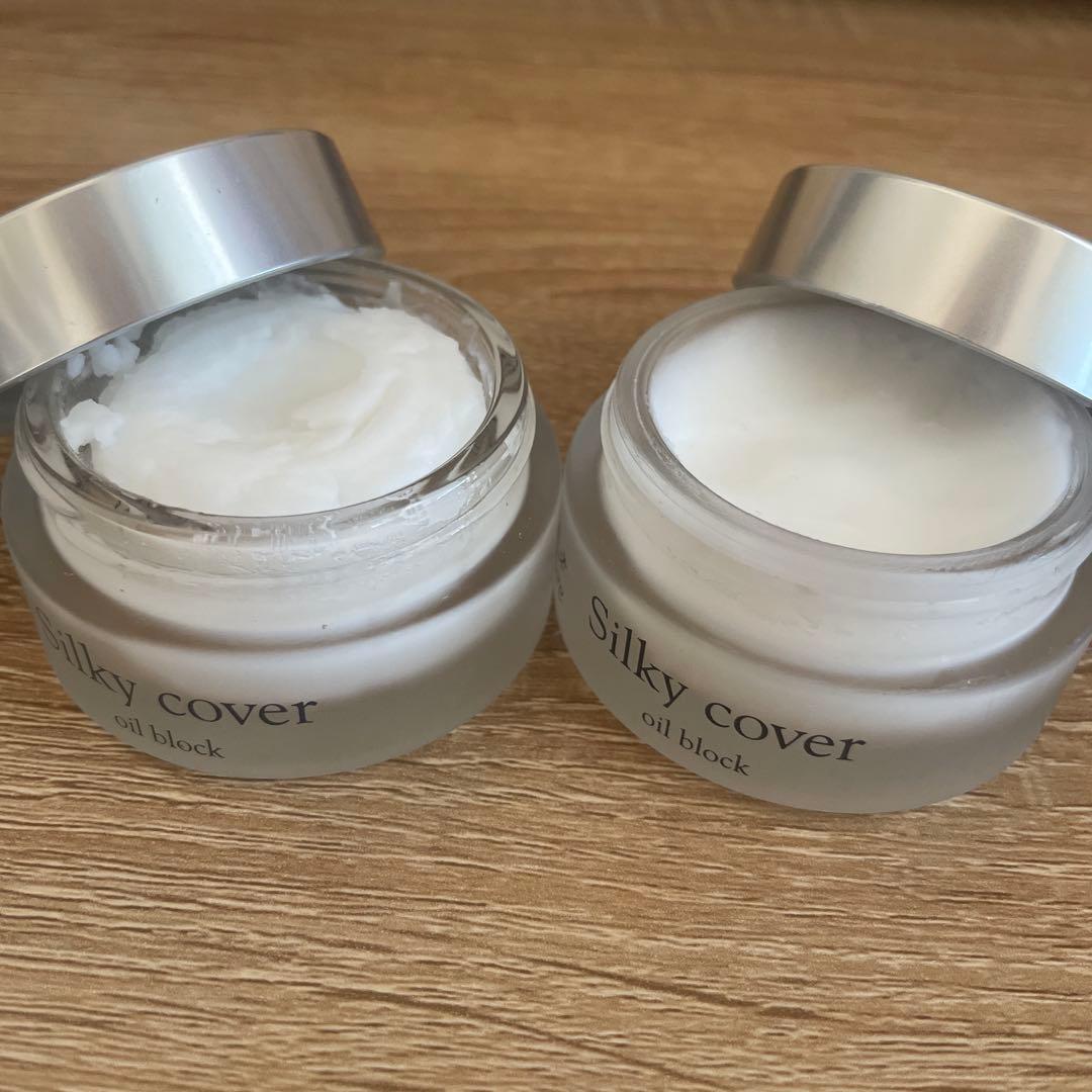 シルキーカバー　オイルブロック　化粧下地　28g (2つセット)