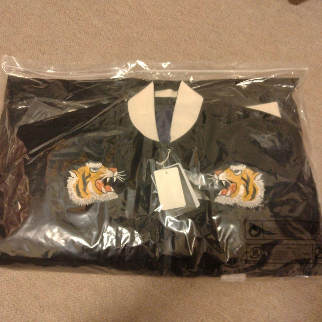 TAION スカジャン JK04JS L BK×NVY