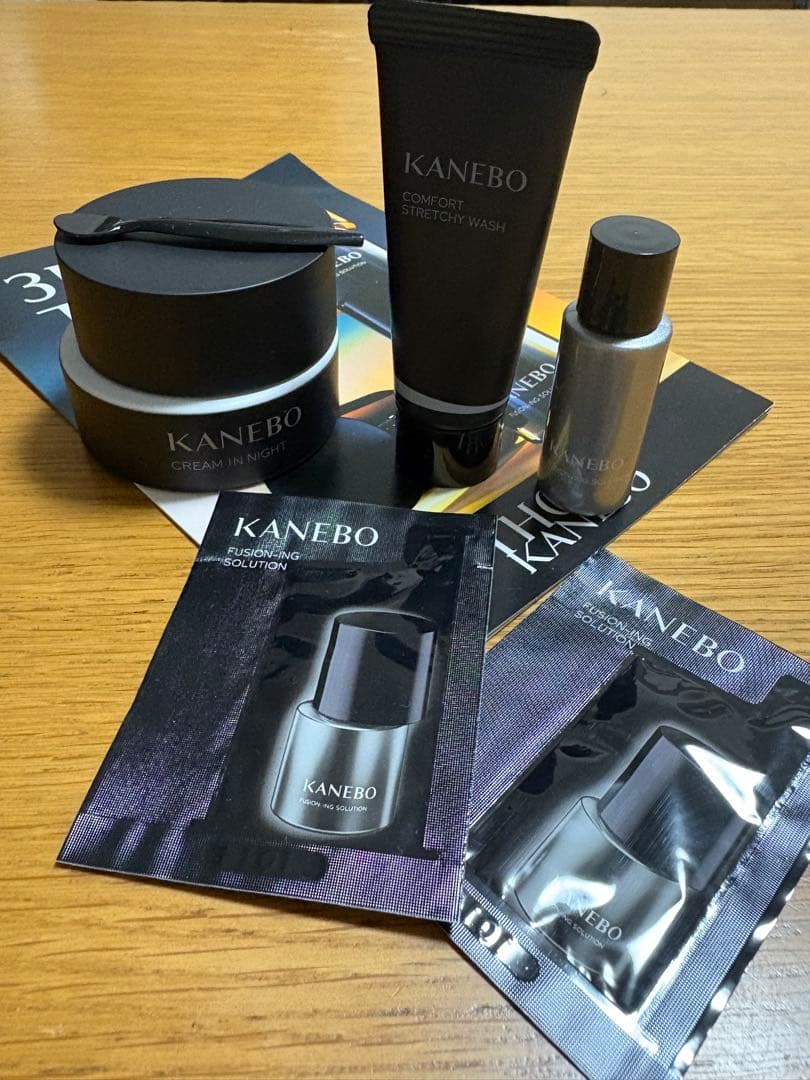 KANEBOクリームインナイト、美容液、洗顔料