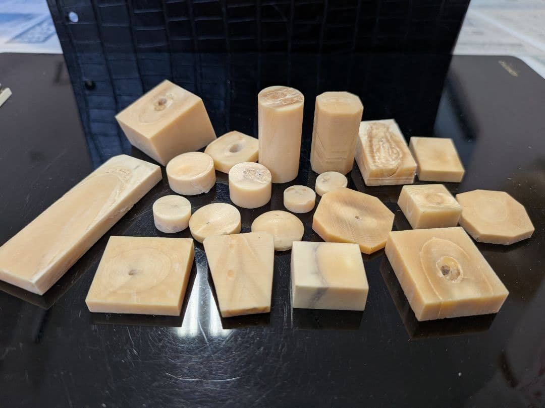 マッコウ鯨歯　本物　色々な形