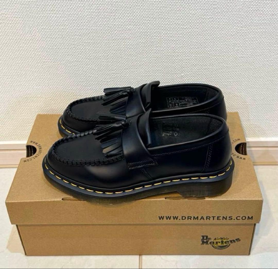 Dr. Martens ADRIAN タッセルローファーイエローステッチ　UK4