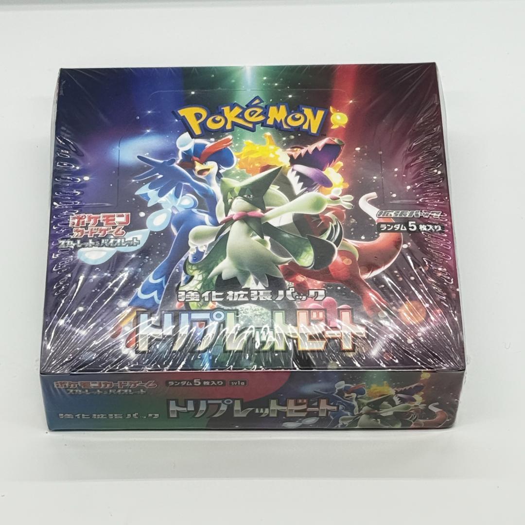 新品・未開封 ポケモンカードゲーム トリプレットビート　1BOX シュリンク付き