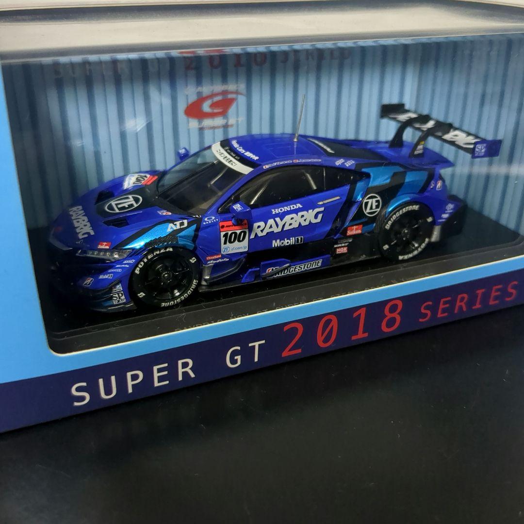 エブロ RAYBRIG NSX 2018チャンピオン レイブリック スーパーGT