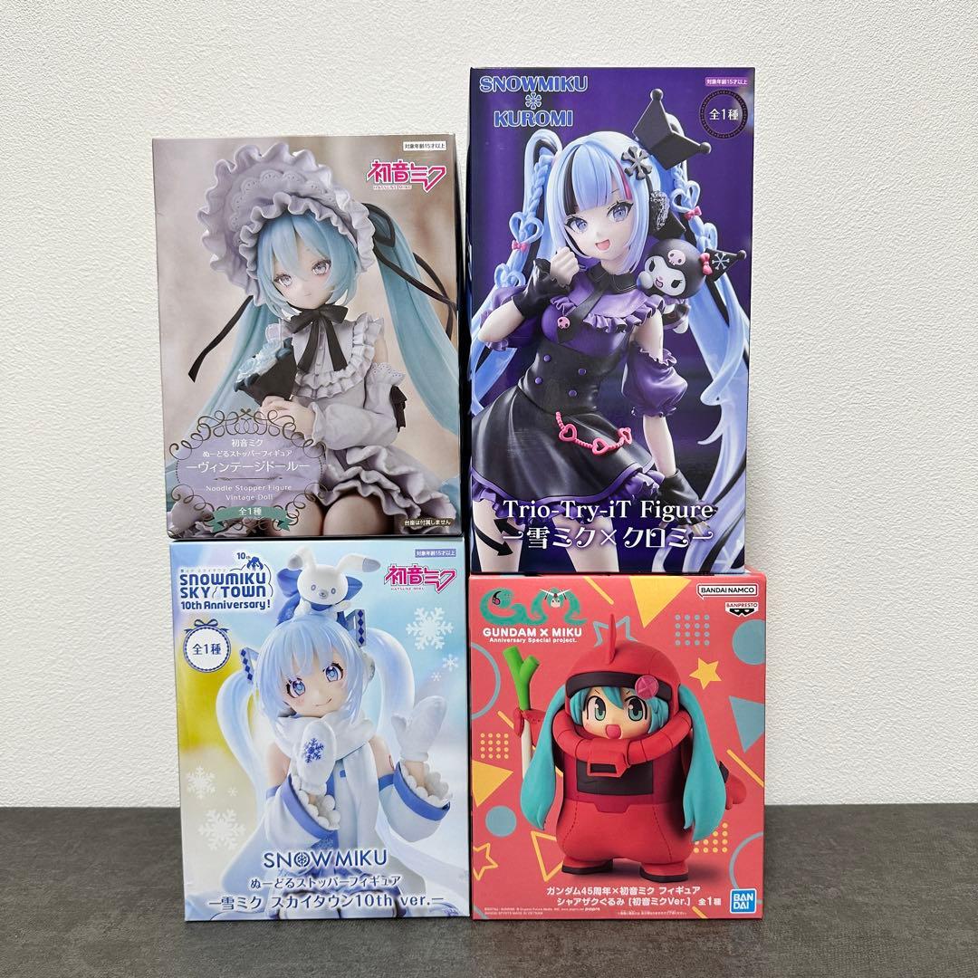 初音ミク フィギュア まとめ売り 4点セット - メルカリ