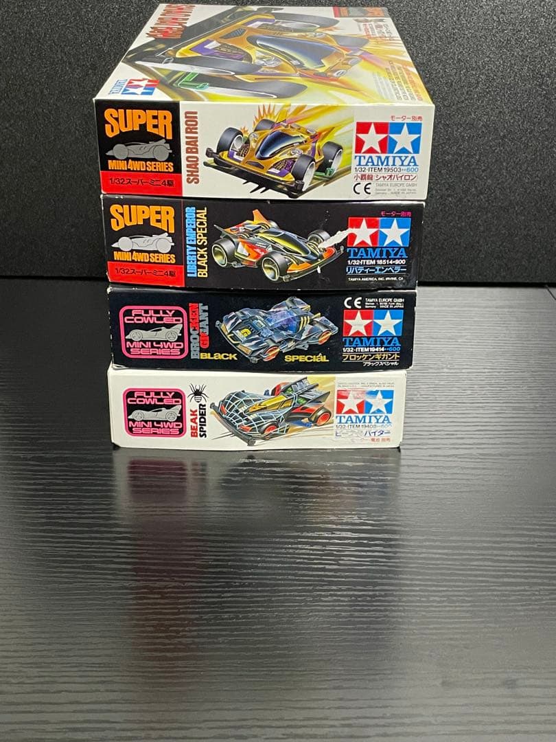 短期値下げ　ミニ四駆　4点セット　まとめ売り