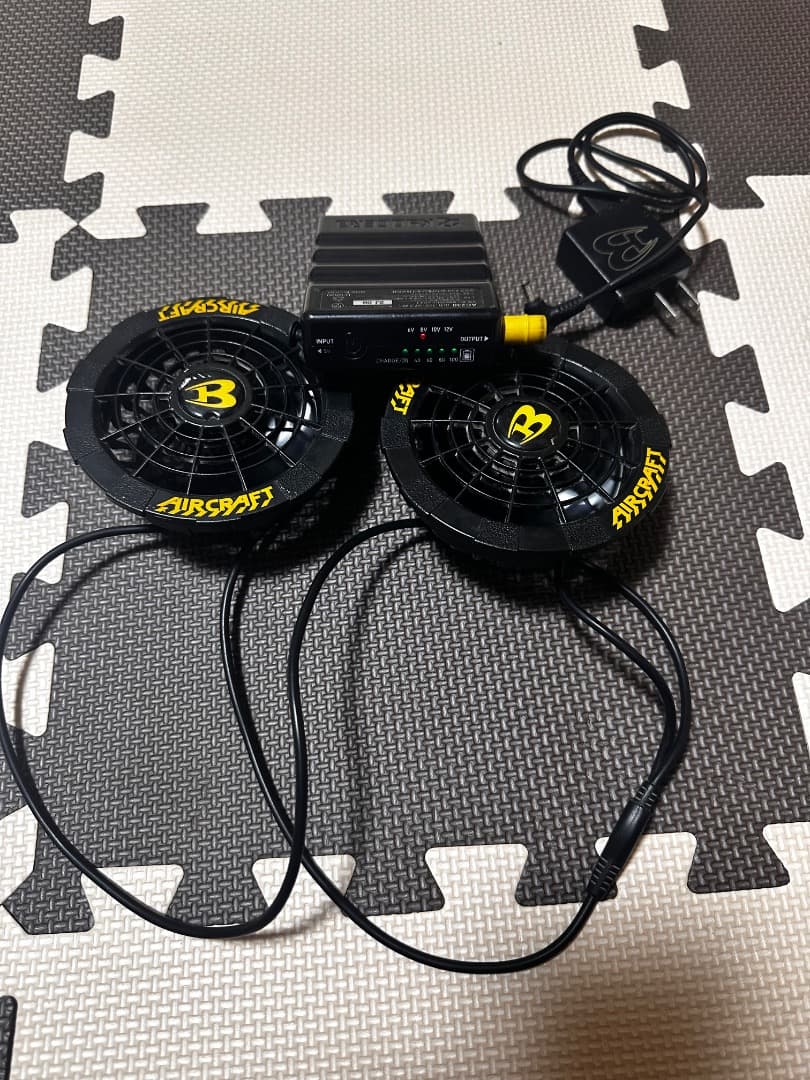 空調服 エアークラフト バートル 12V セット AC230 バッテリーセット