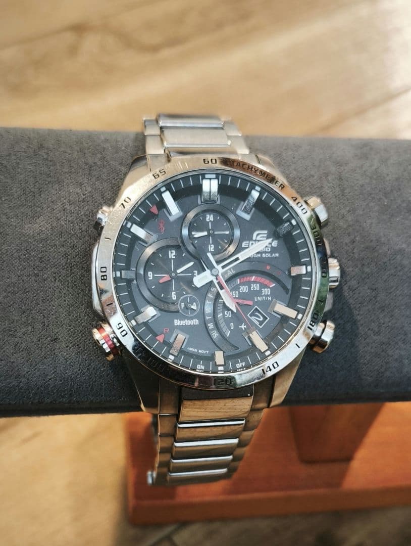 EDIFICE EQB-500D Bluetooth搭載 138333-smartwatches-news-casio