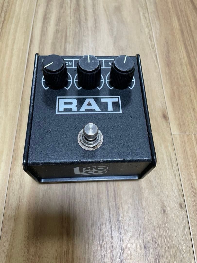 【USA製/銀ネジ】ProCo RAT2 LM308N期 正規品＋電源セット