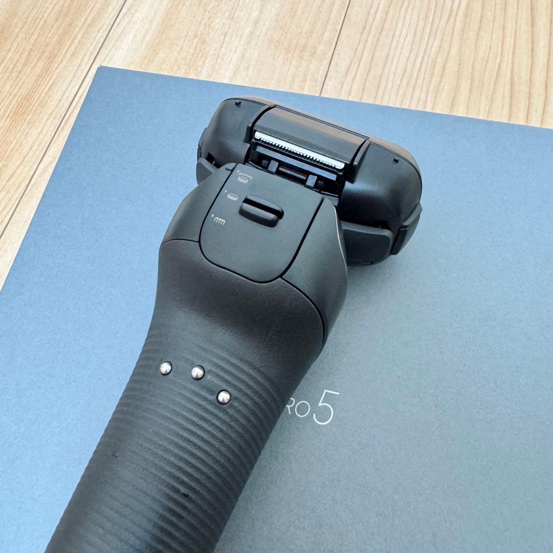 美品 パナソニック シェーバー 5枚刃 ラムダッシュ PRO5 全自動洗浄充電器