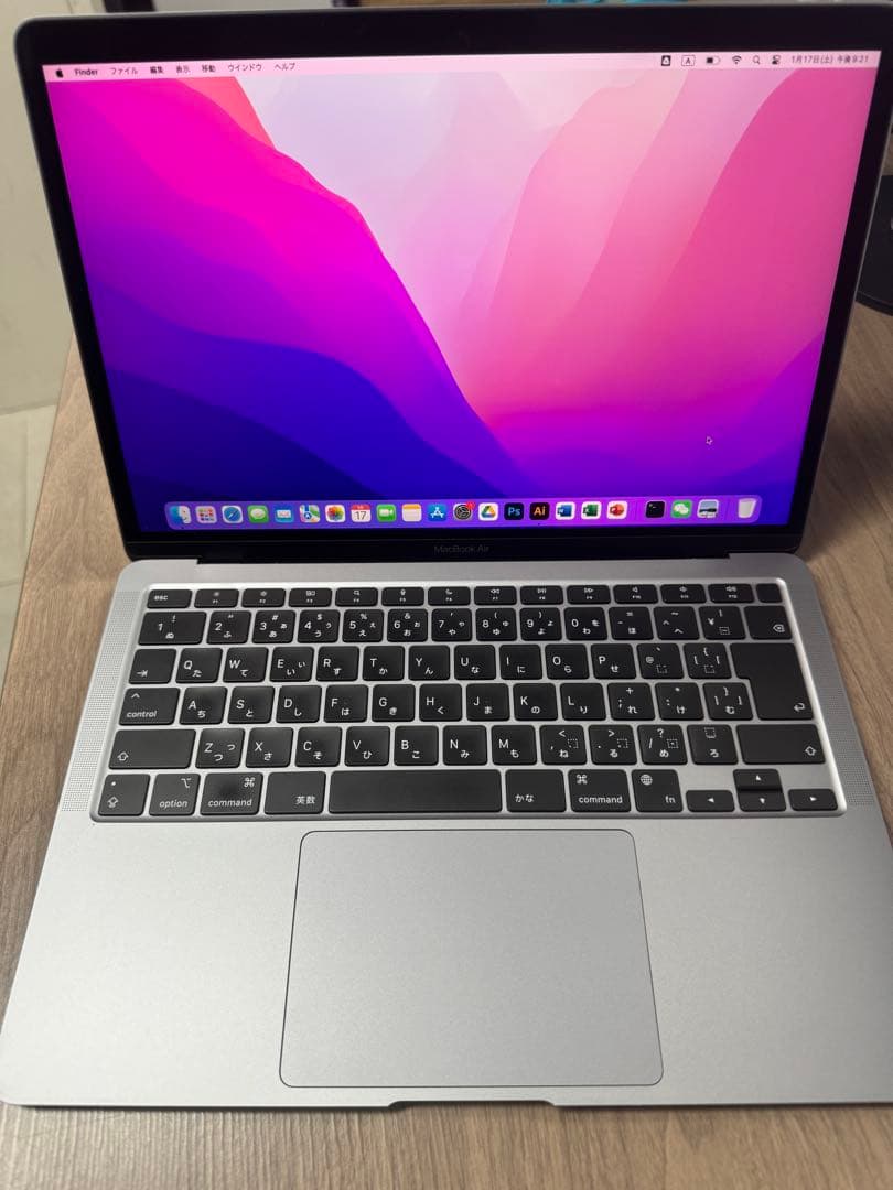 HBさま専用M1 MacBook Air バッテリー98% ほぼ使用感なし