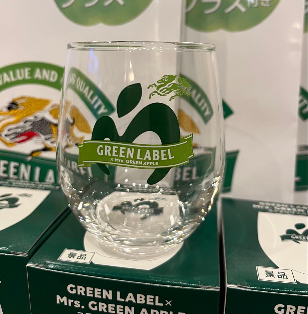 ミセスグリーンアップル グリーンラベル グラス【3個セット】 - メルカリ