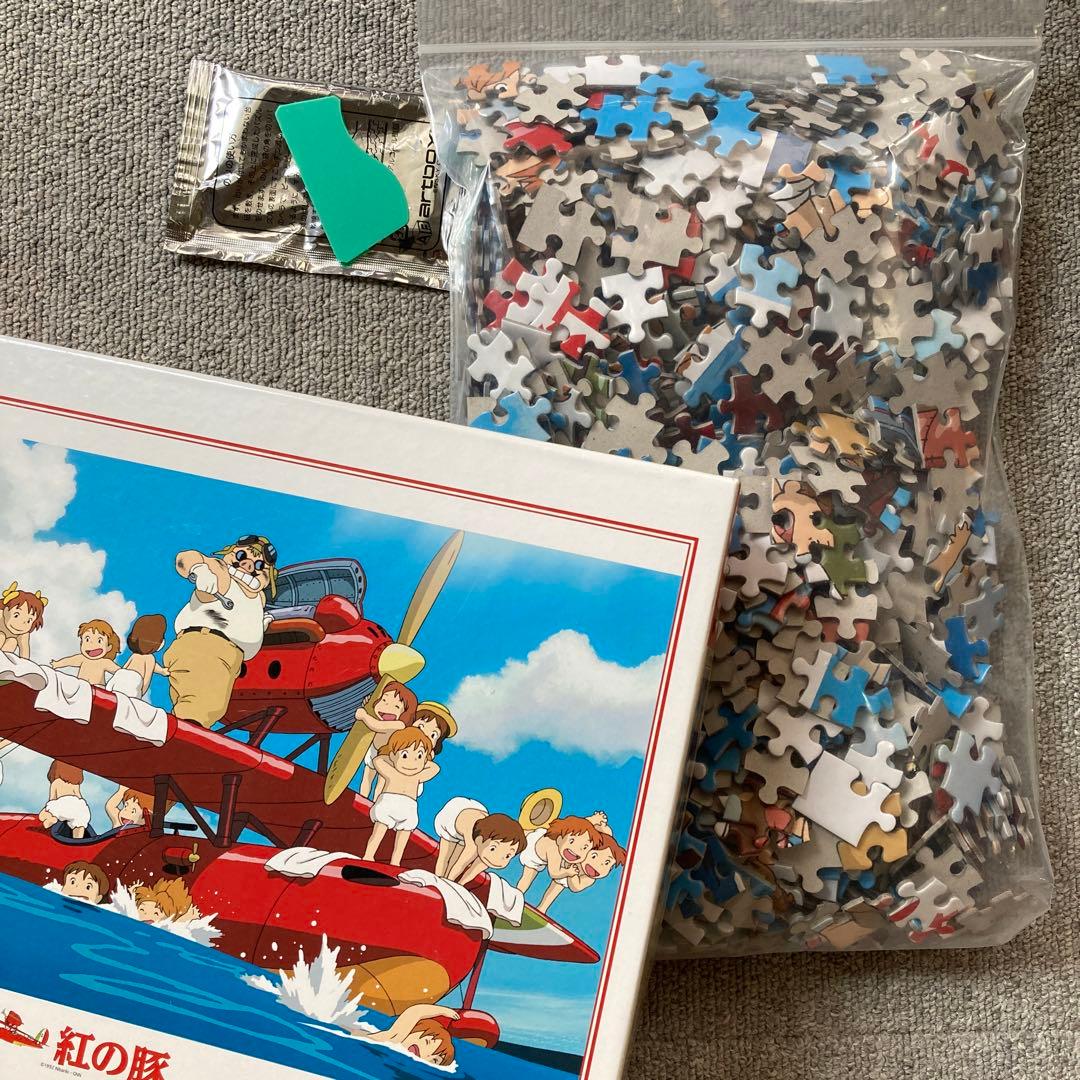 紅の豚◎ ジグソーパズル 1000ピース 【にぎやかな帰還】 - メルカリ