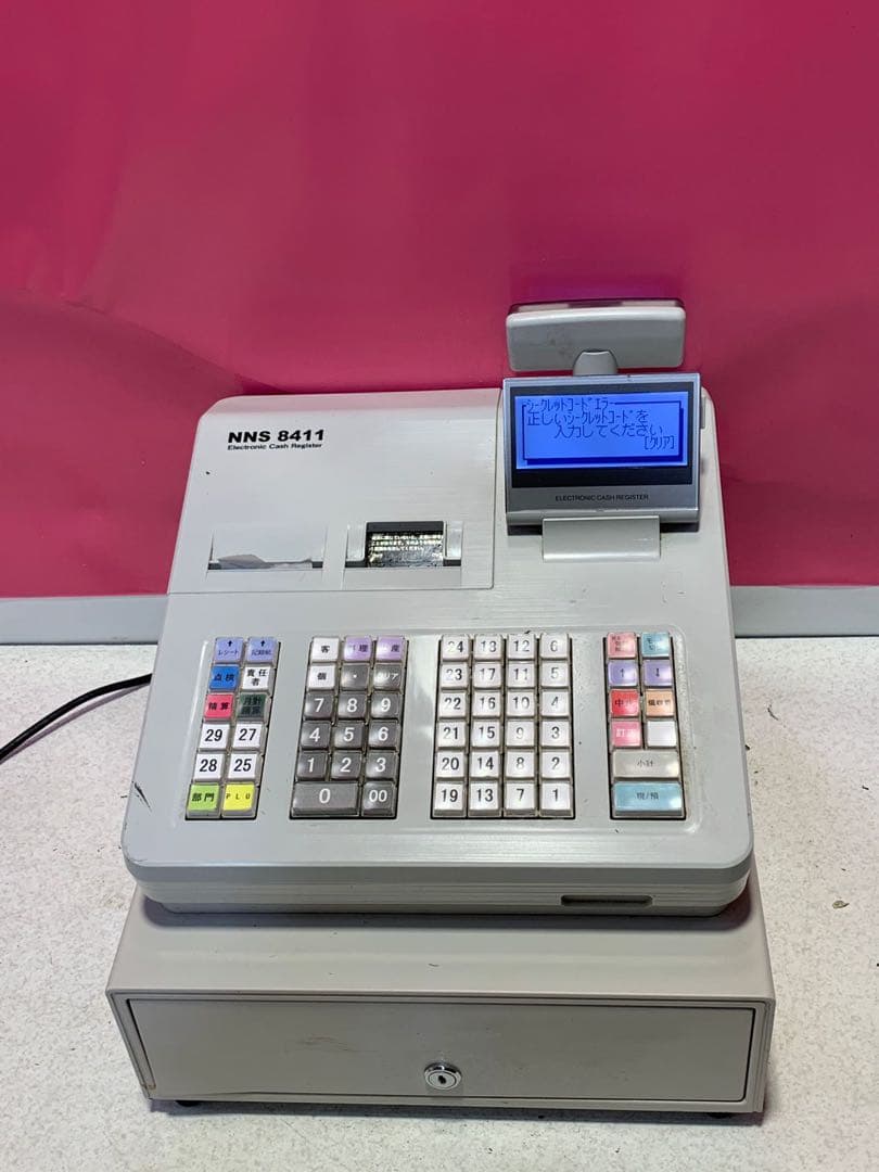 レジスター　￼NNS 8411 動作確認済み