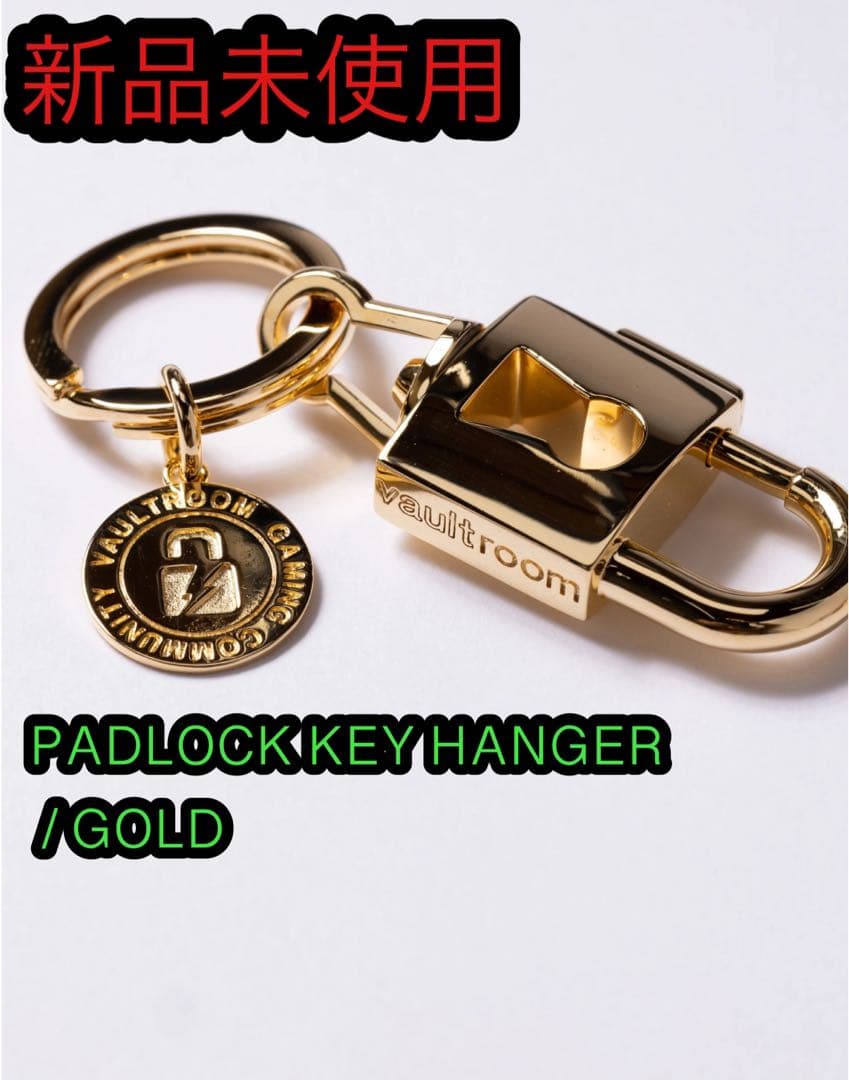 PADLOCK KEY HANGER / GOLD ボルトルーム　ゴールド