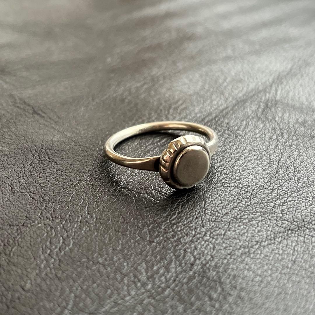 フランス　スターリング　シルバー　リング　ヴィンテージ　CL67