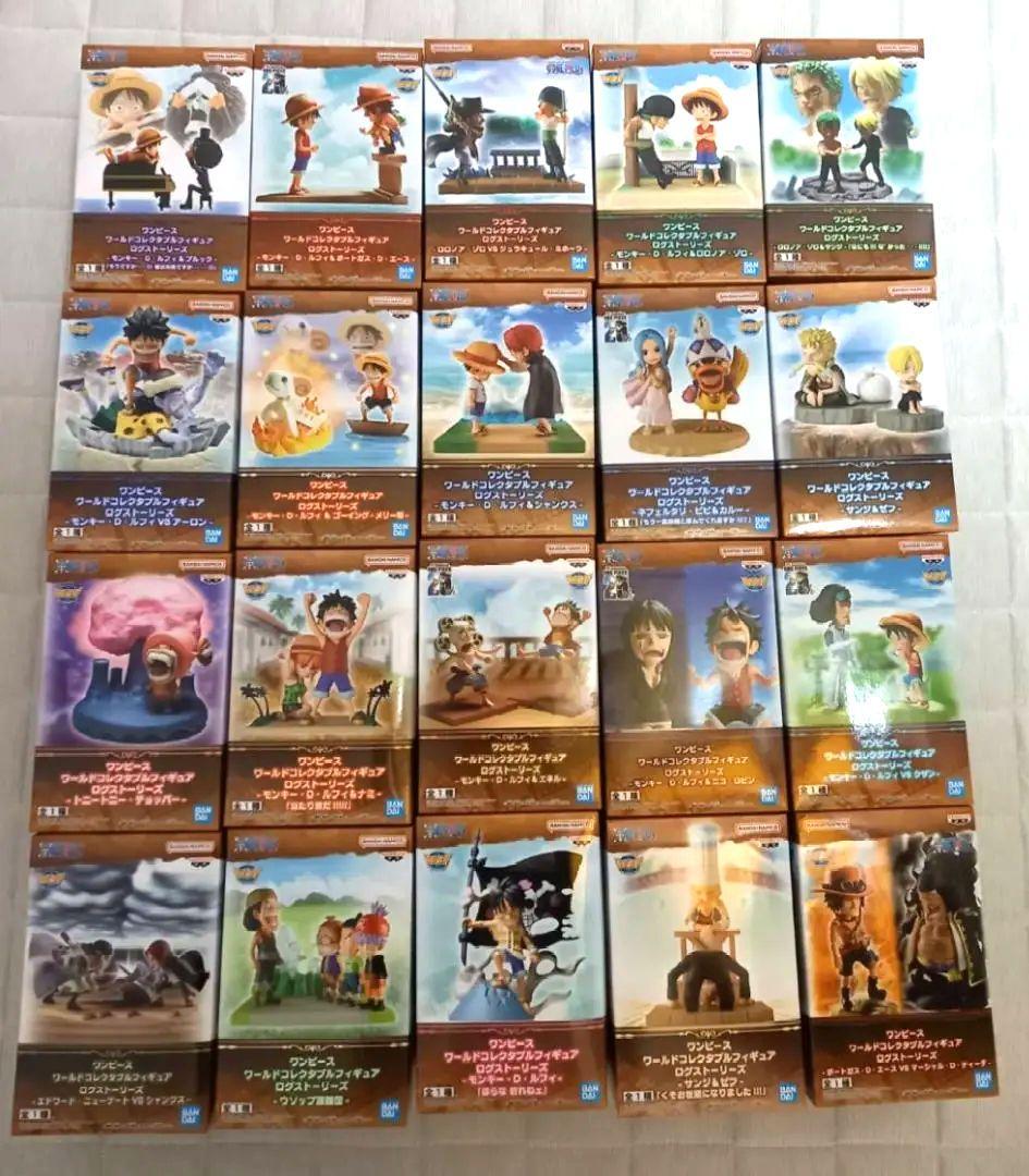 ワンピースログストーリーズフィギュア 20個セット Amazon.co.jp: バンプレスト ワンピース ログストーリー モンキー・D