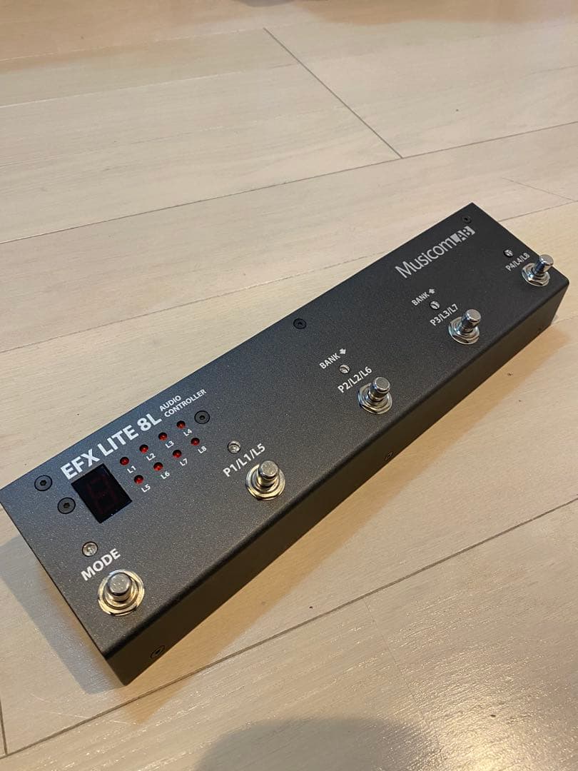 Musicom LAB EFX LITE 8L スイッチャー