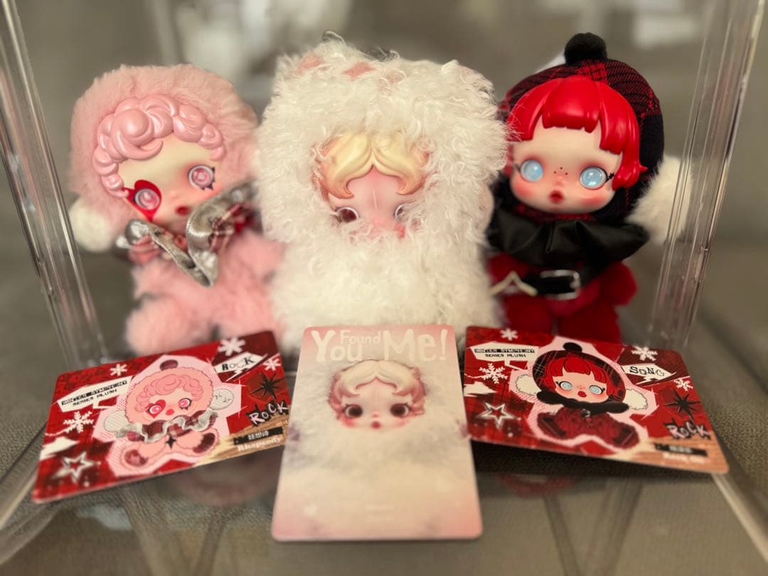 スカルパンダ　ぬいぐるみペンダント　3体まとめ売り POP MART（ポップマート） POP MART SKULLPANDA Lazy Panda ぬいぐるみ