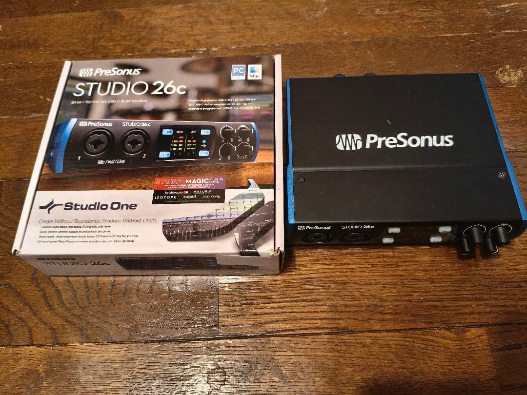 DTM・DAW Presonus STUDIO 26c