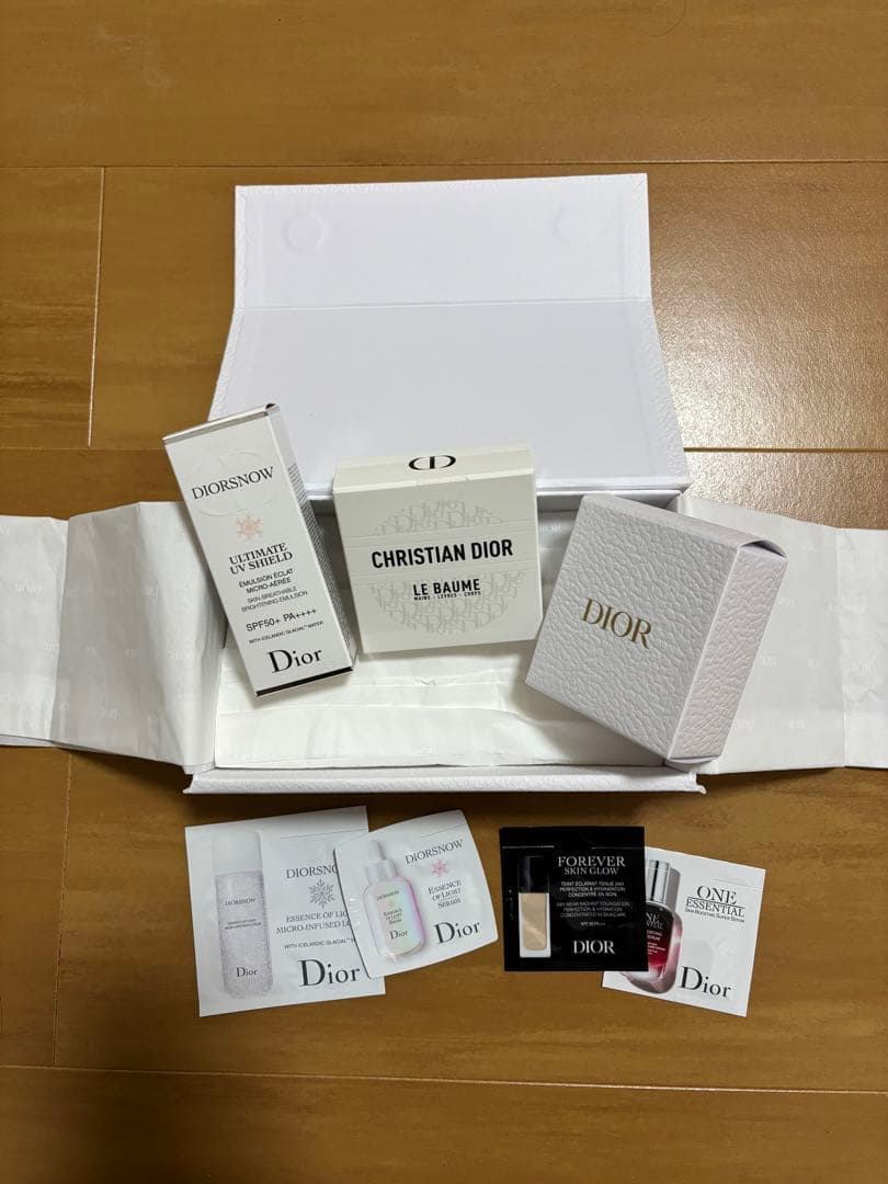 DIOR ギフトセット ルポーム&日焼け止め乳液&ピンクシュシュ