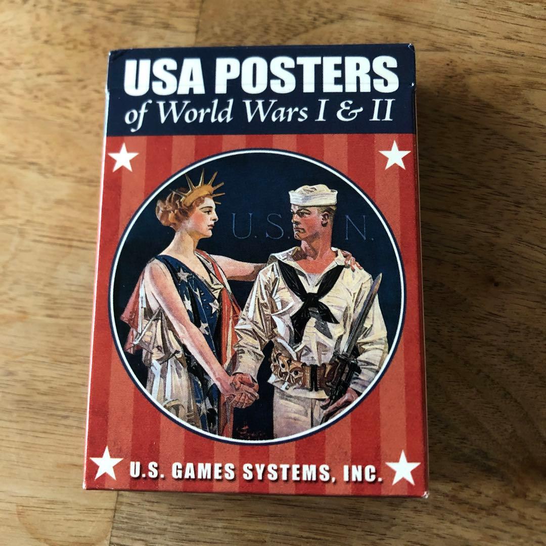ヴィンテージトランプ　アメリカプロパガンダ(一次、二次世界大戦) 絶版品 楽天市場】【トランプ】アメリカ プロパガンダ・ポスター（第一次世界
