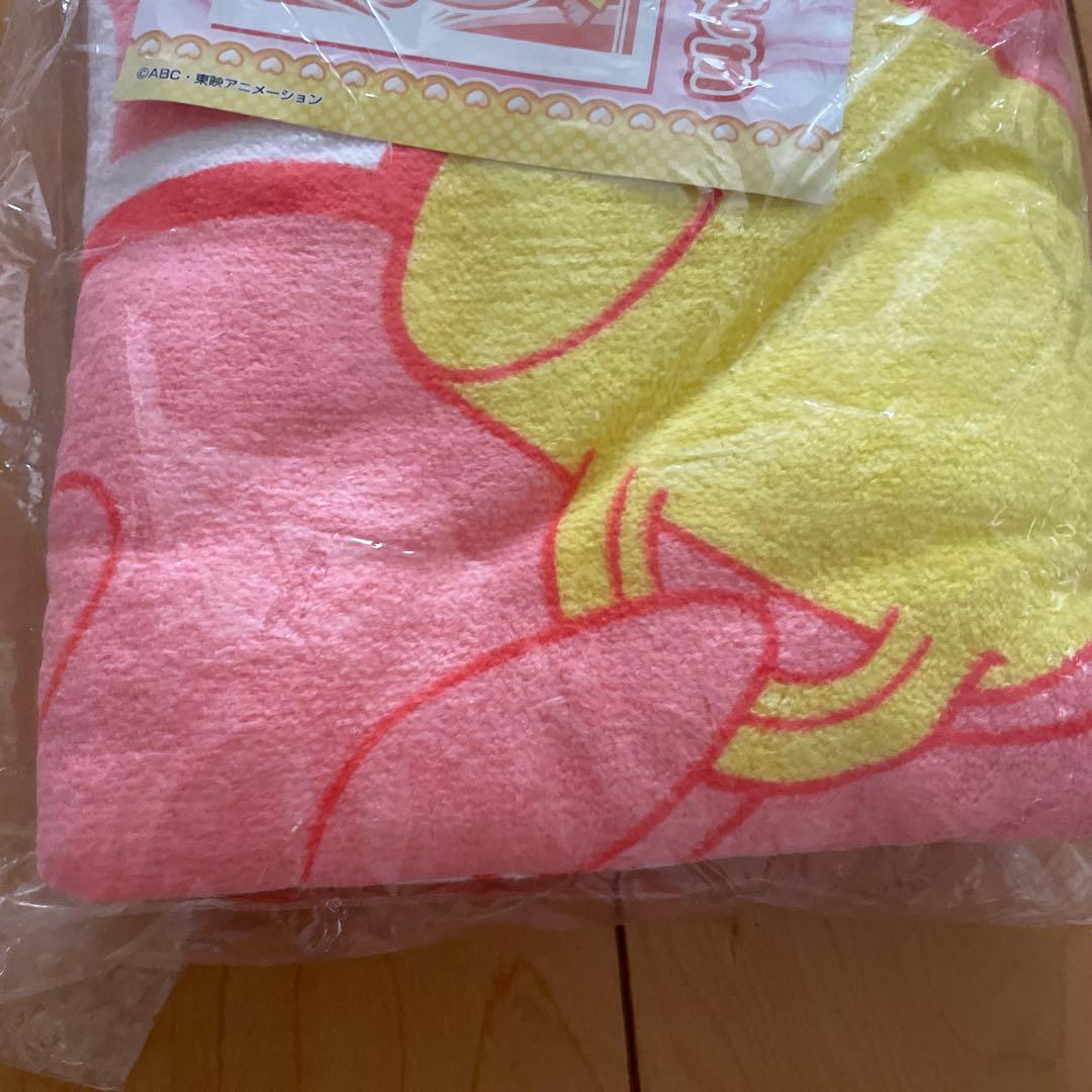 当時物 ふたりはプリキュア マックスハート バスタオル レトロ 非売品