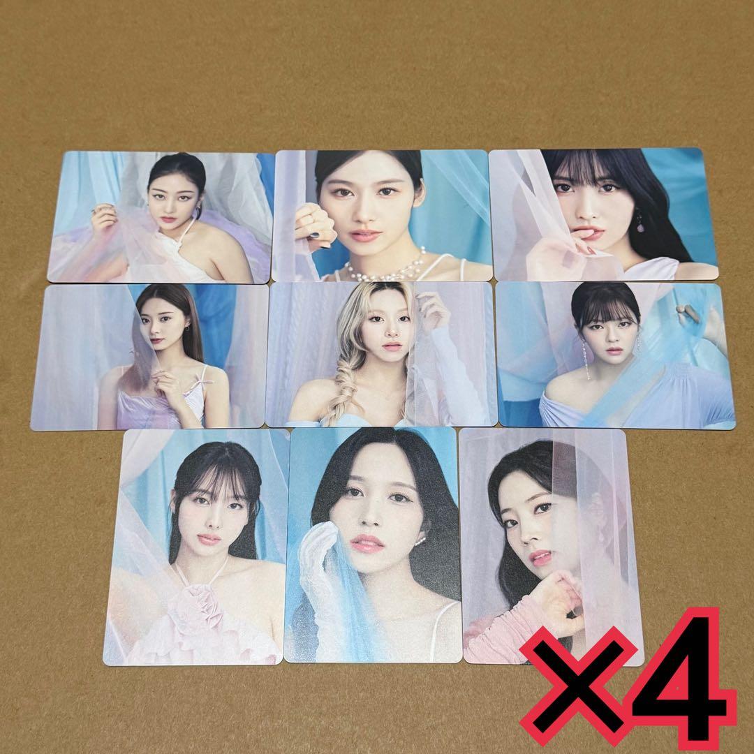 TWICE トレカ　9種　×4 大阪　会場　長居　hare hare ハレハレ