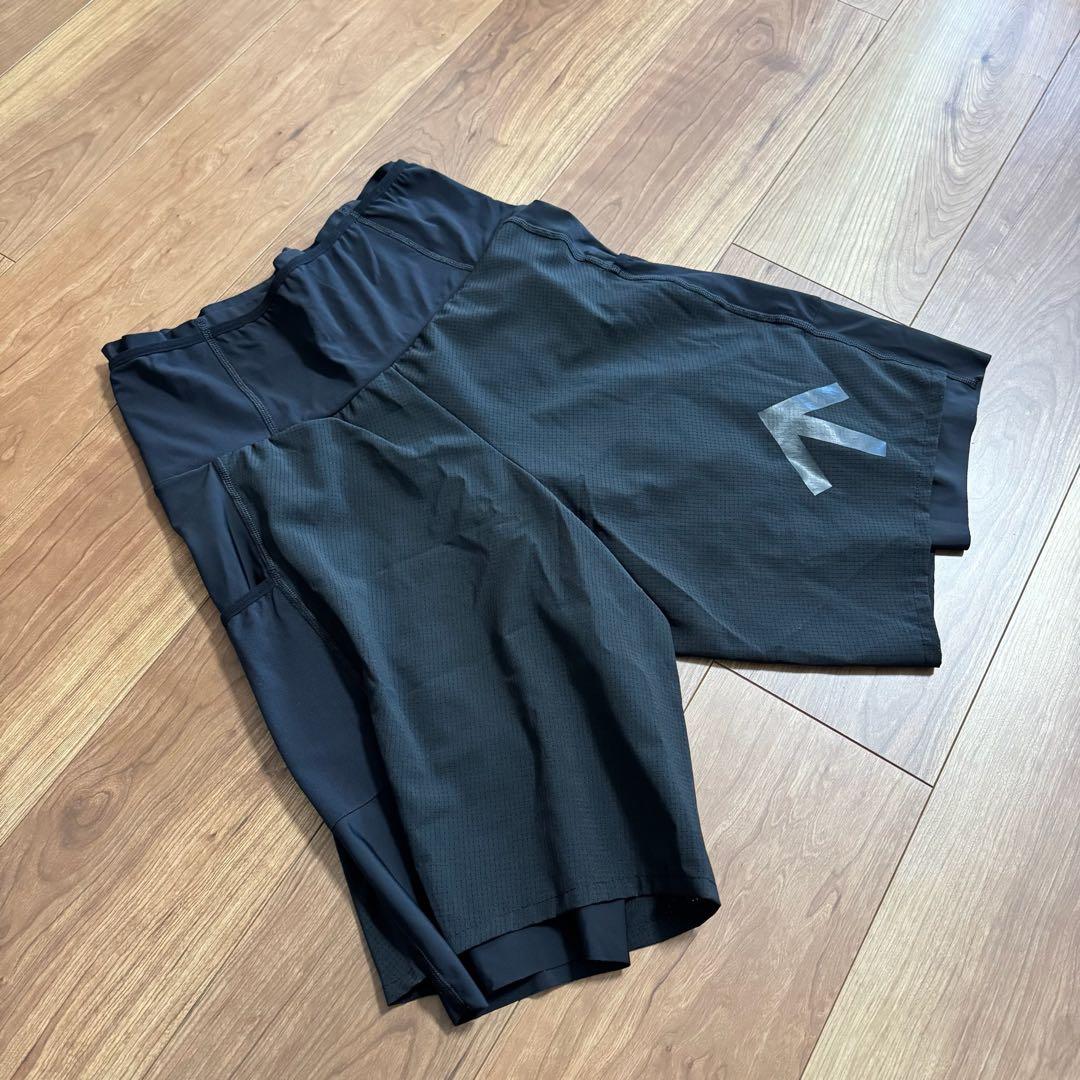 【美品】CHANCE AROW ULTRA SHORT ランニングタイツ L 黒