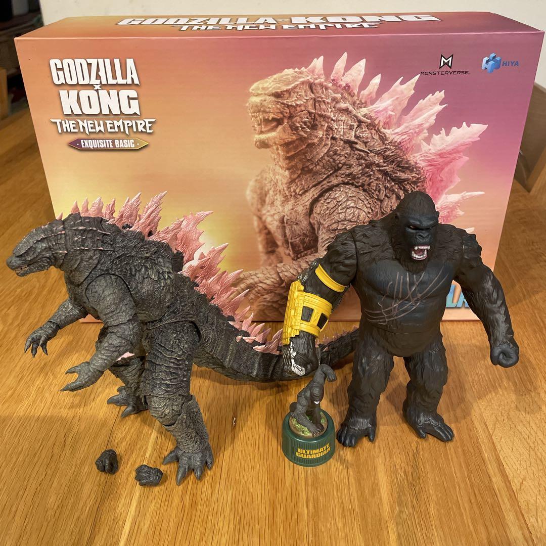 Hiya ToysGodzillaEvolved Ver.&コングソフビ＆おまけ