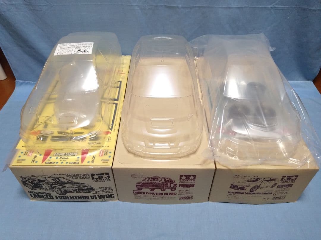 三菱ランサーエボリューションボディの6種セット