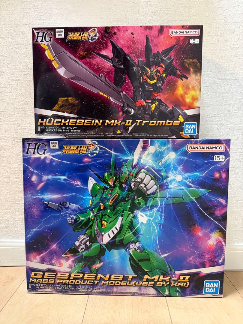 特限〜P還中 スーパーロボット大戦OGプラモ2点セット