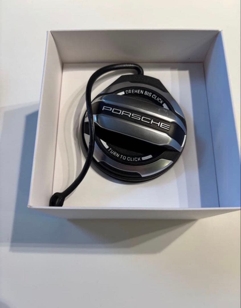 美品ポルシェ純正★エクスクルーシブ★フューエルキャップ 718型 ボクスター・ケイマン ポルシェ純正 エクスクルーシブデザイン