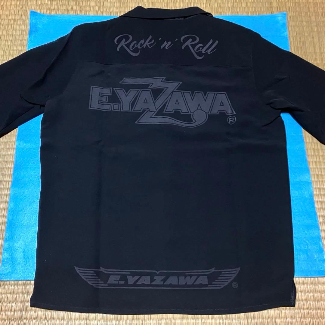 矢沢永吉★長袖シャツ★ロゴ×羽ロゴ★Mサイズ★新品未開封品