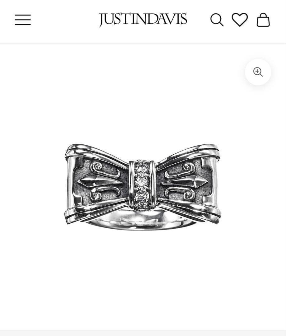 ね*そ様 ジャスティンデイビス リング リボン promise