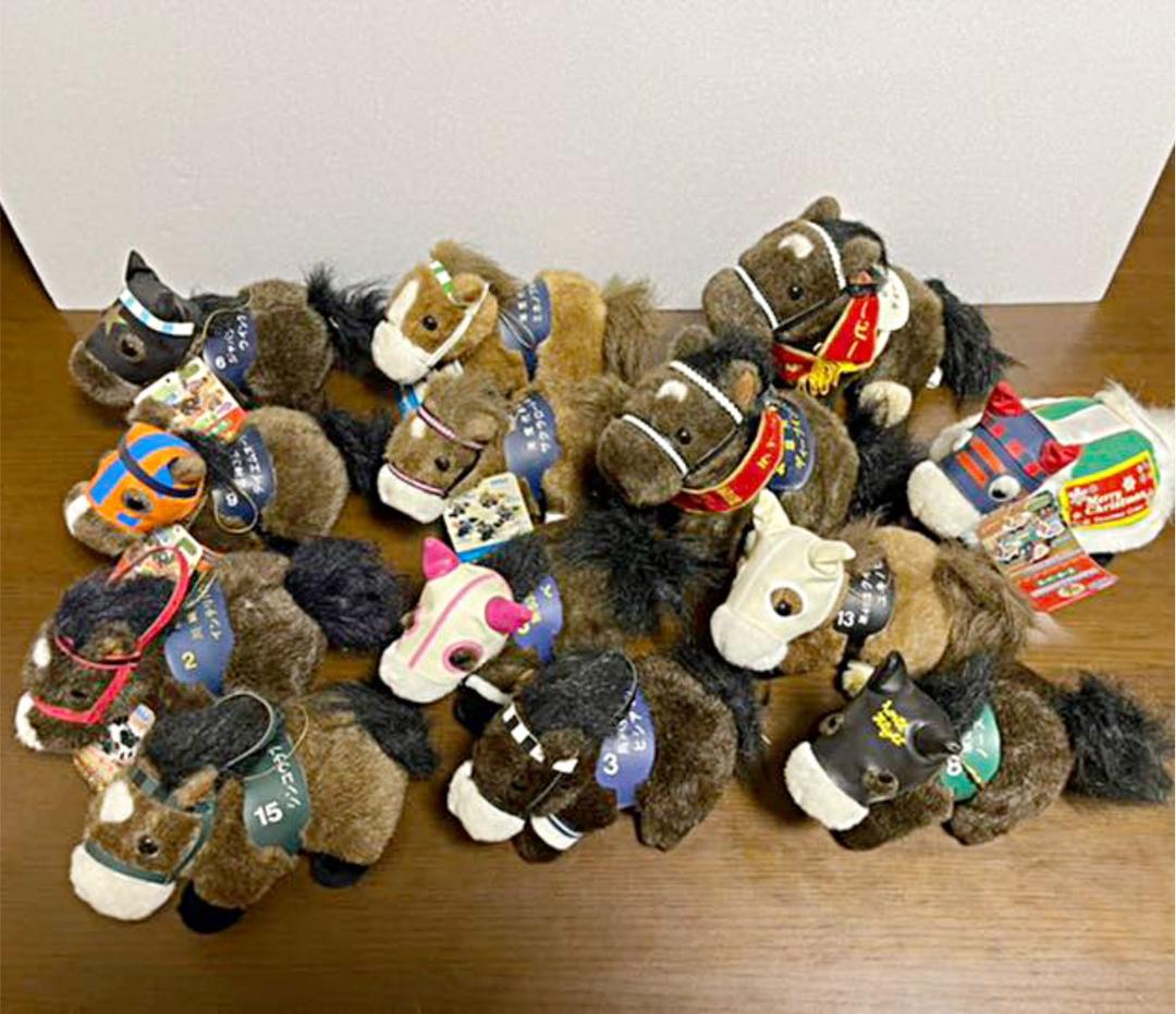 競走馬 ぬいぐるみ 13体セット - メルカリ