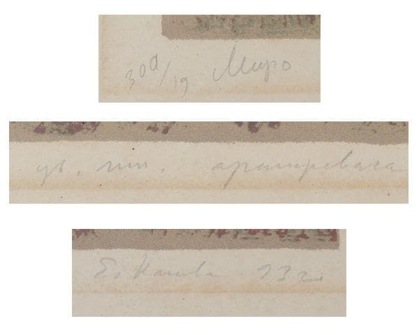 ★ ミロ　リトグラフ シート ★　題名不明