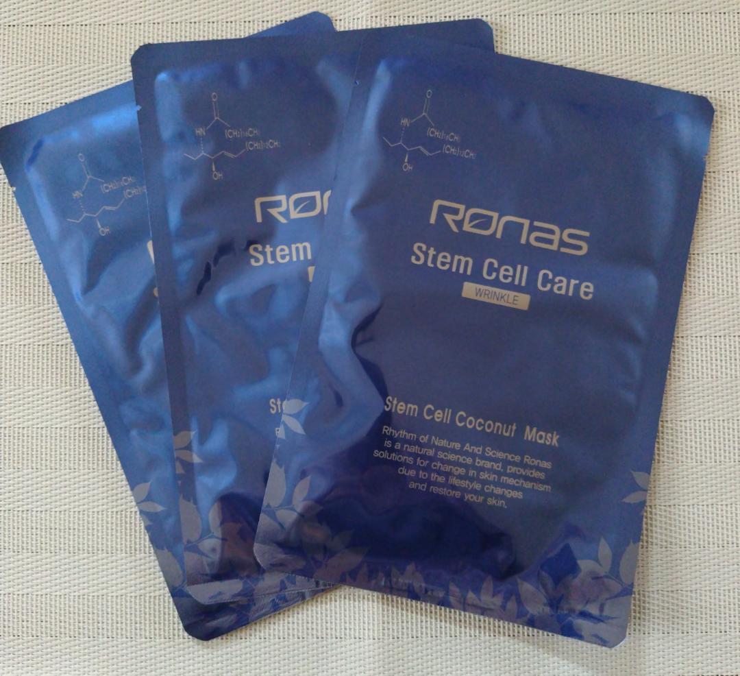 ロナスステムセルココナッツマスク　3枚＋17枚