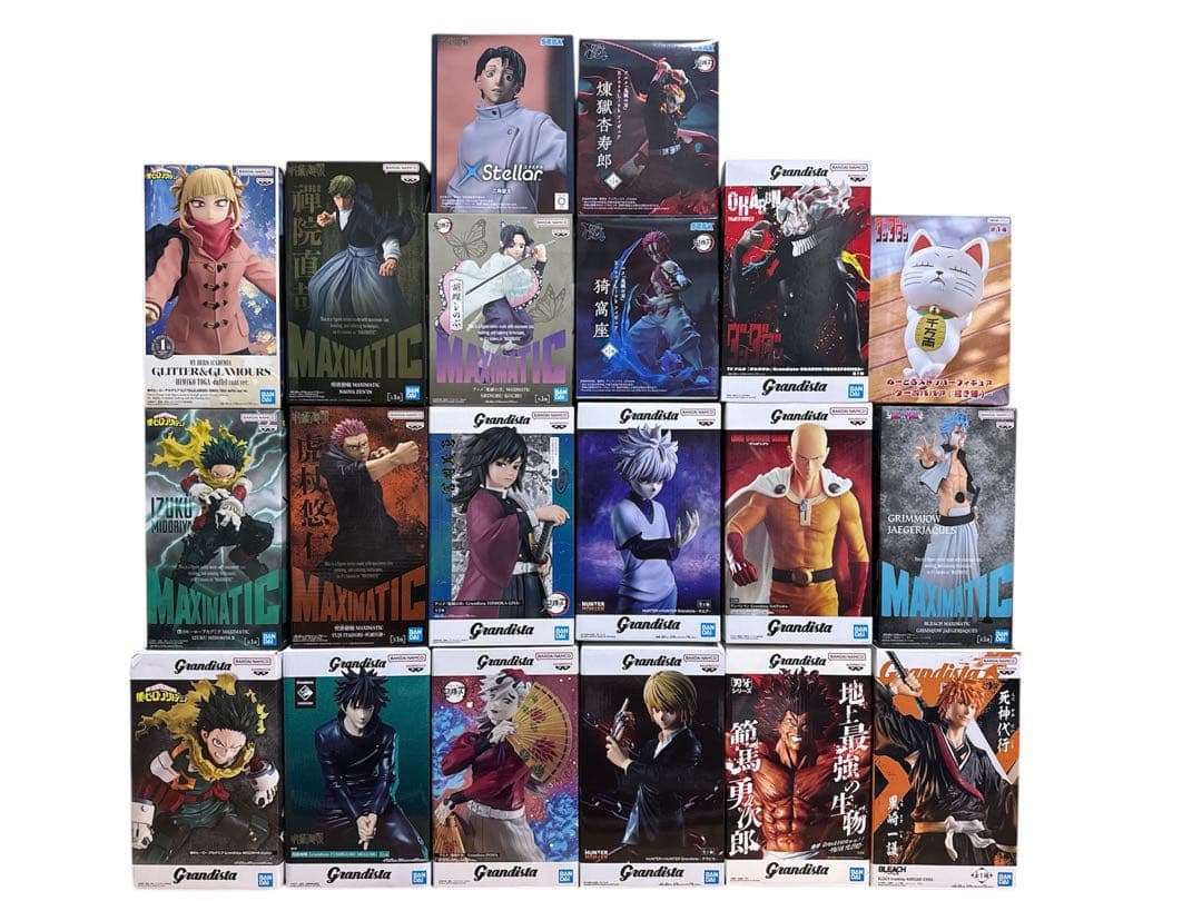 【新品未開封】Grandista 他 フィギュア 20点セット まとめ売り 新品・未開封】Grandista フィギュアまとめ売り♪ - メルカリ