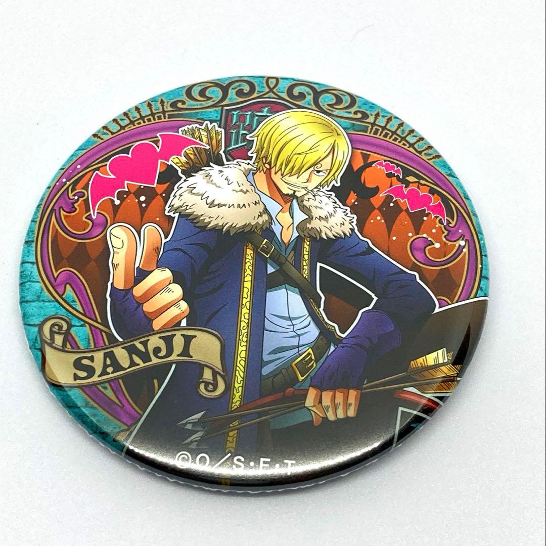 ONEPIECE ワンピース サンジ 輩缶バッジ - メルカリ