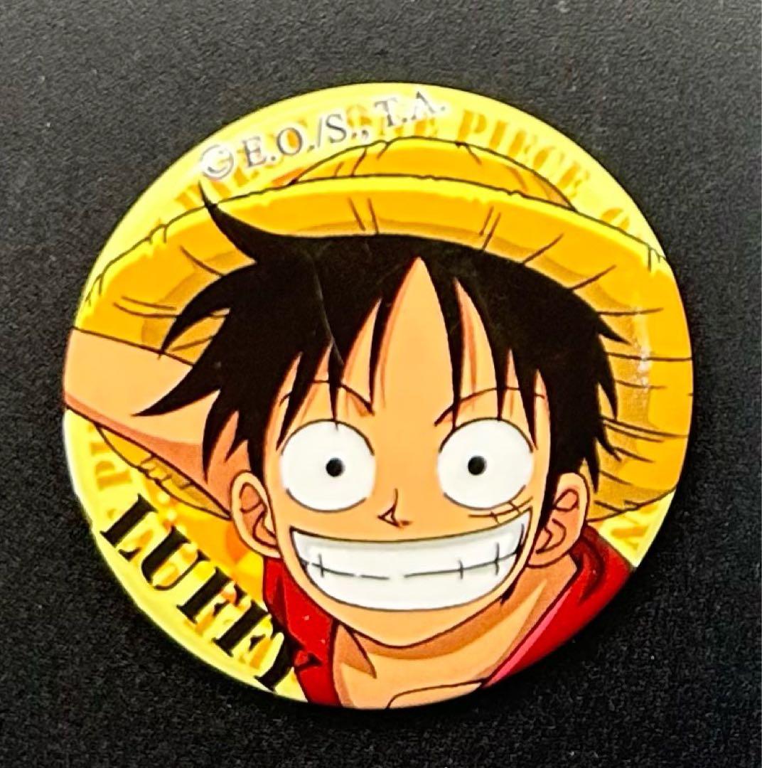ONE PIECE ワンピース ルフィ 缶バッジ ミニ 90年代 - メルカリ