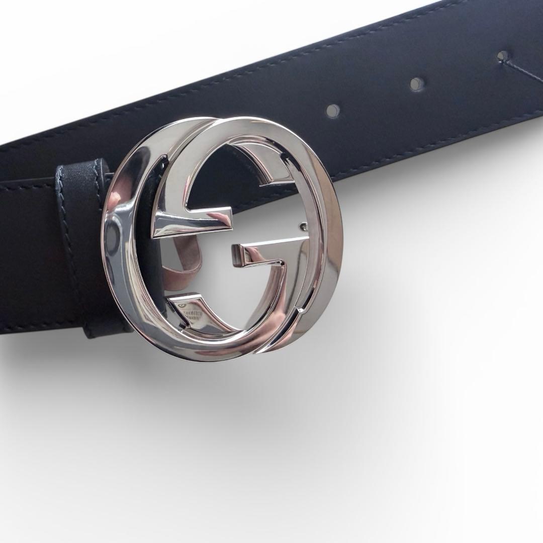 GUCCI グッチ ストライプ ベルト 65-75 - メルカリ