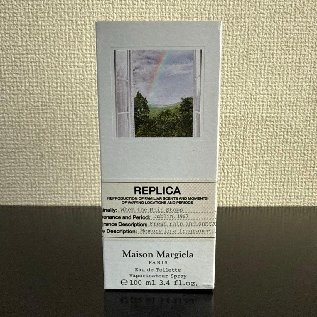 【未開封品】　レプリカ　オードトワレ　ウェン　ザ　レイン　ストップス　１００ｍＬ