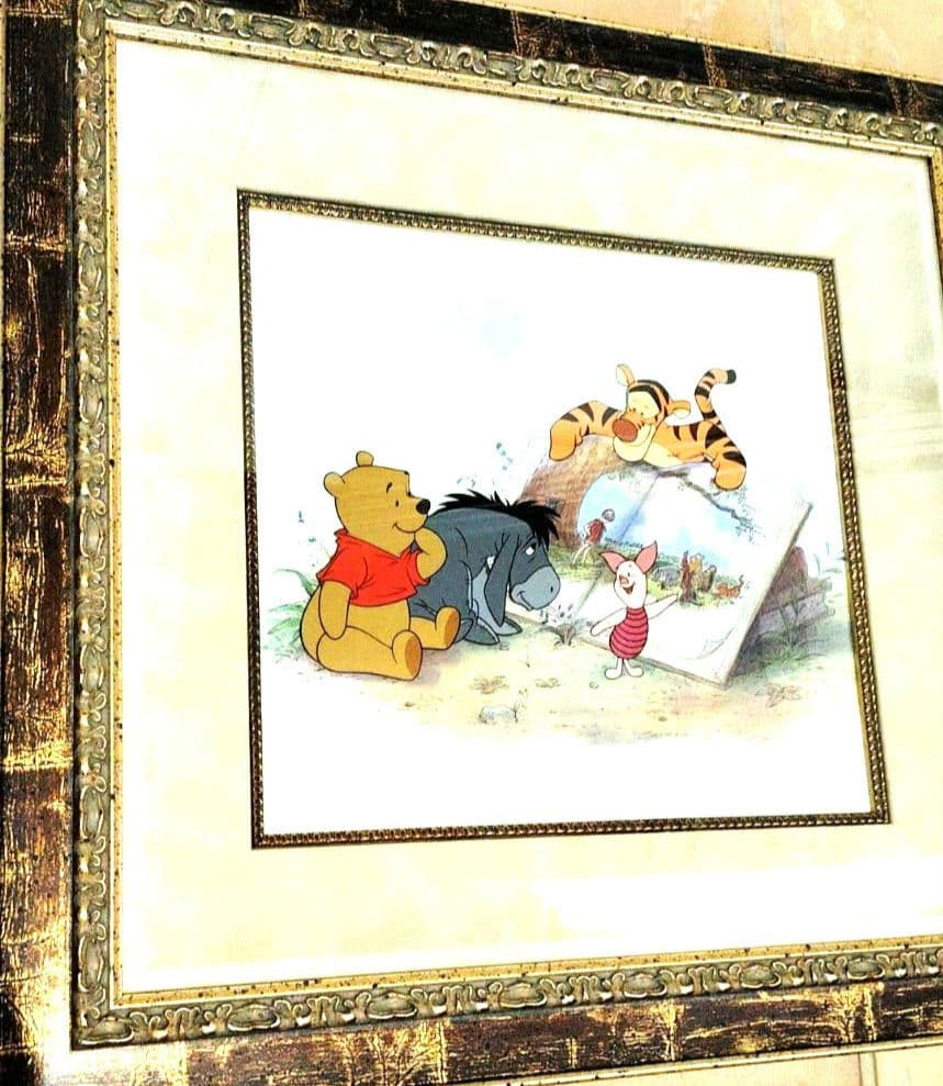 DISNEY ディズニー くまのプーさん セル画 豪華貴重 当時物