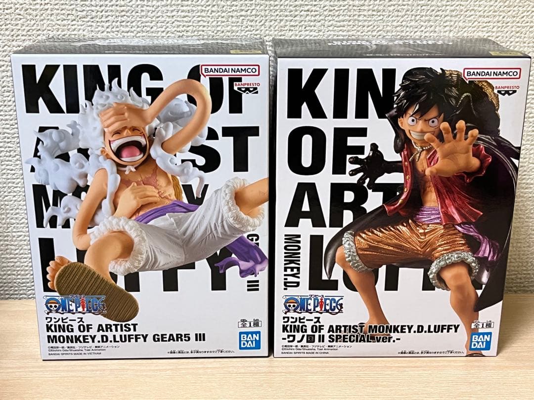 ワンピース KING OF ARTIST ルフィ ニカ ワノ国 フィギュア - メルカリ