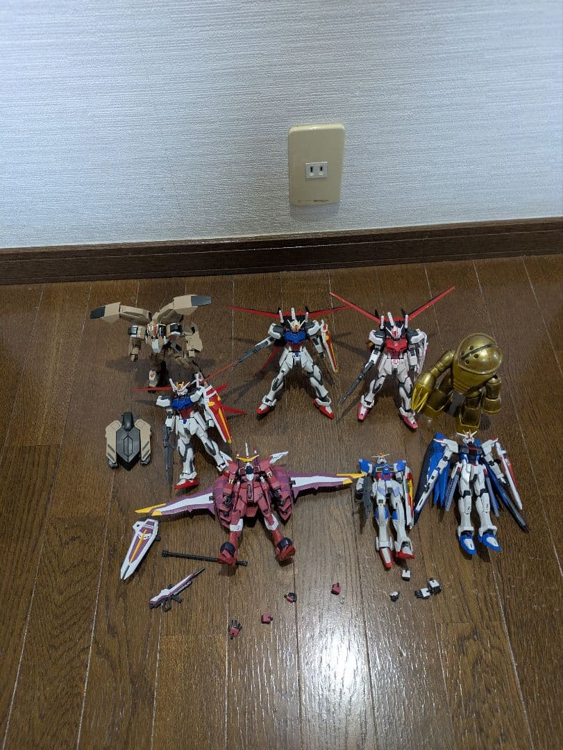 プラモデル ガンダム　ガンプラ 　HG RG 　ジャンク　武器　完成品　まとめ