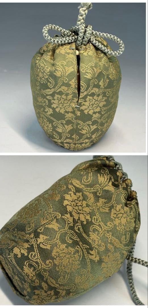 中古品】瀬戸茶入 大亀老師書付 銘『温故』仕覆2枚付 - メルカリ