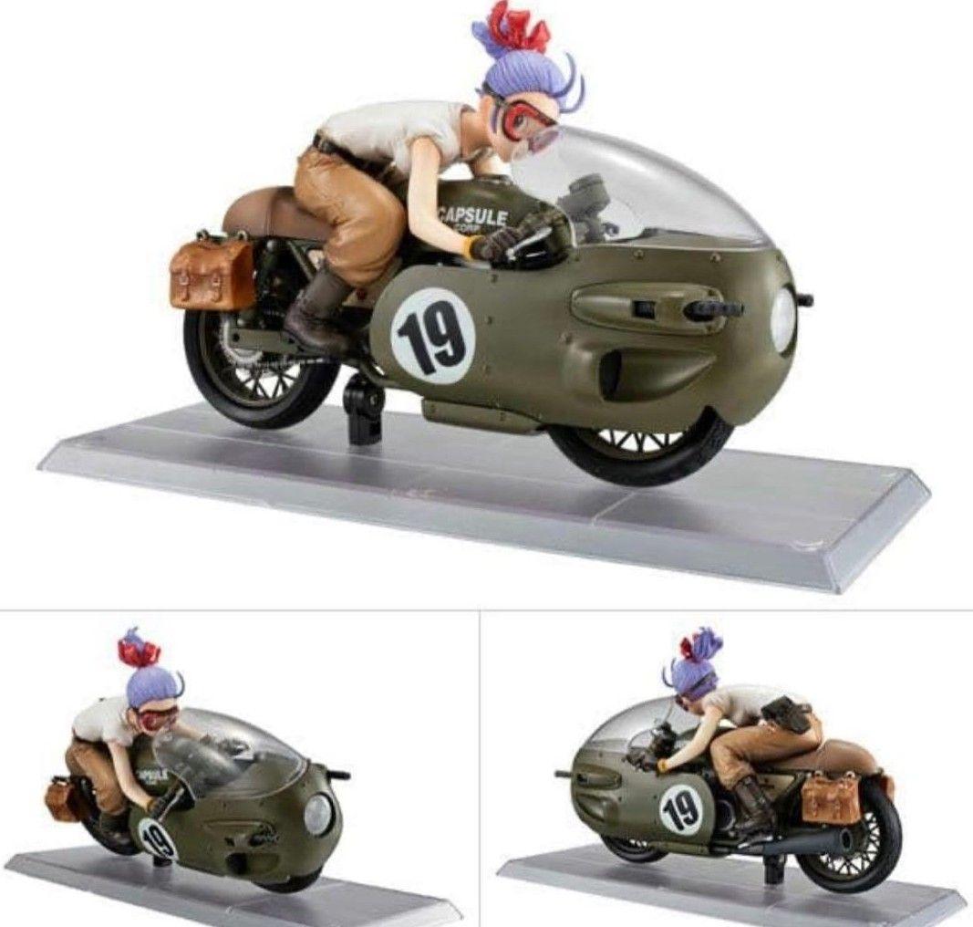 デスクトップリアルマッコイ ドラゴンボールZ 03 ブルマ バイクフィギュア