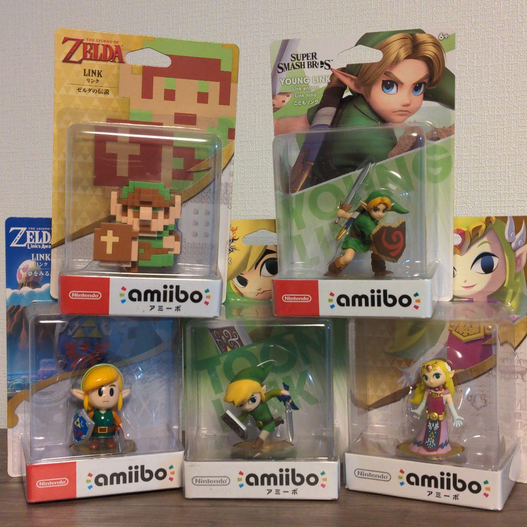 a♡　amiibo リンクセット　ガノンドロフ　シーク　ベヨネッタ　セット