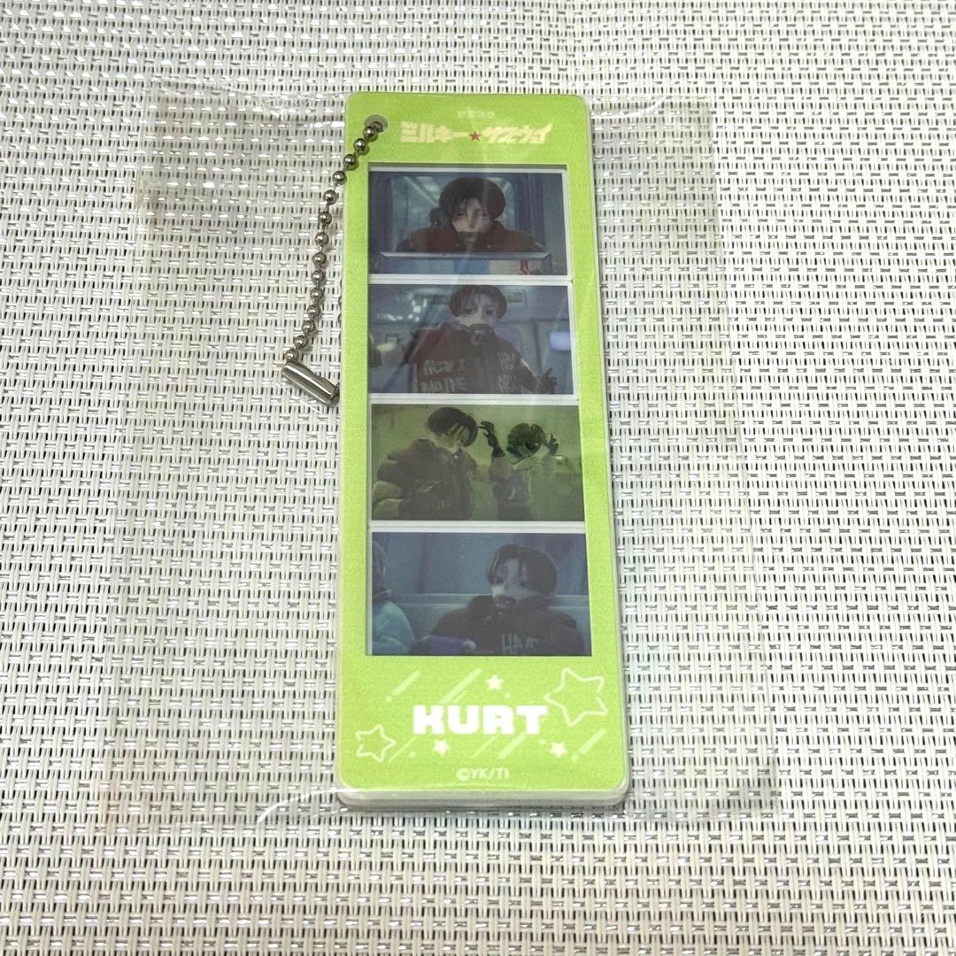 ミルキーサブウェイ カート フォトグレイキーホルダー 劇場グッズ