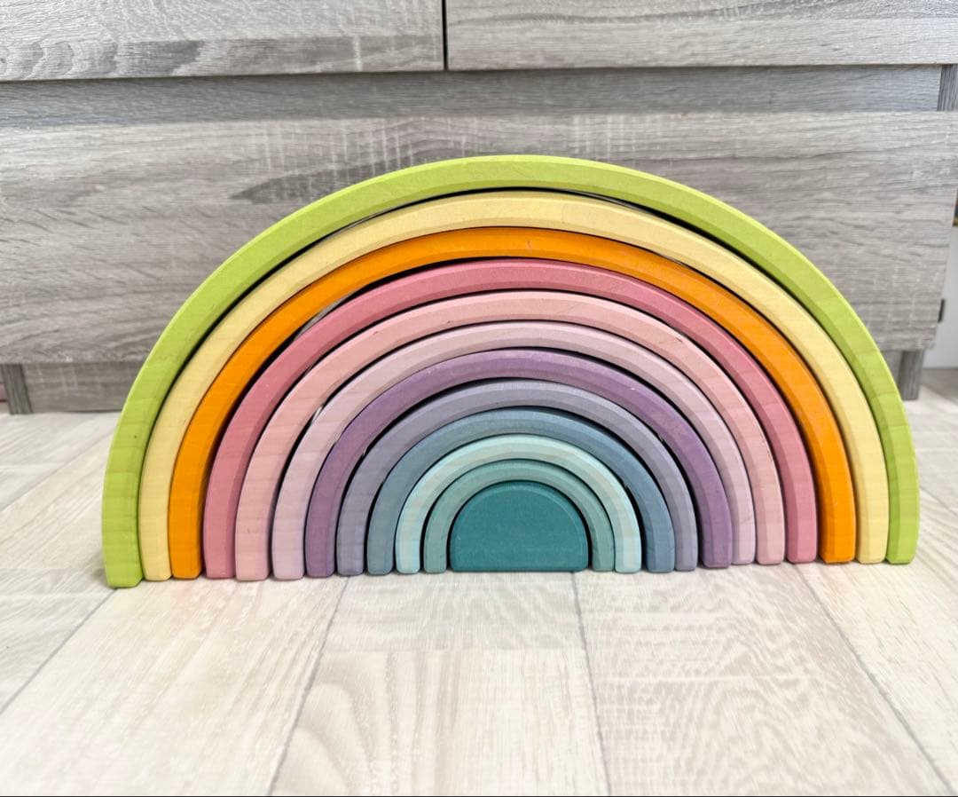 【ピノポコ】アーチレインボー　パステル　グリムス